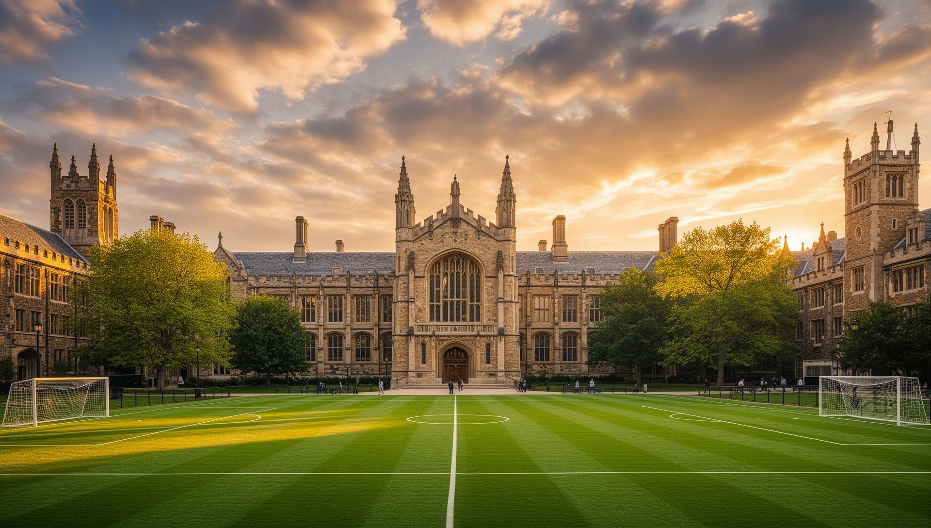 American university campus